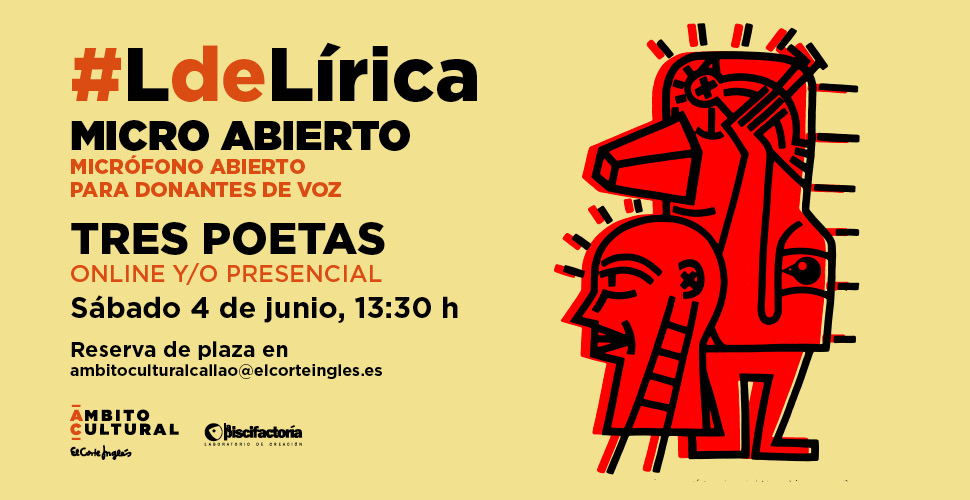 Micro abierto #LdeLírica: micrófono abierto para donantes de voz